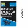 Preston - Wartels Diamond Eye Match Swivels - Preston -HENGELS Winkel 1266203746