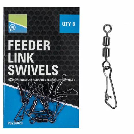 Preston - Wartels Feeder Link Swivels - Preston 3 Preston - Wartels Feeder Link Swivels - Preston