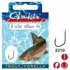 Gamakatsu - Onderlijn Hook BKD Trout 120cm - Gamakatsu -HENGELS Winkel 1266217016