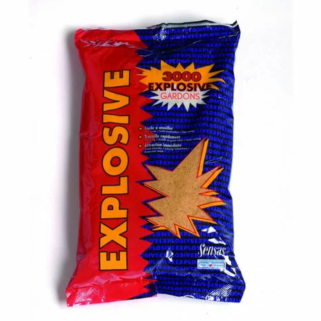 Voeder 3000 Explosief Gardons (Voorn) 1Kg - Sensas 3 Voeder 3000 Explosief Gardons (Voorn) 1Kg - Sensas