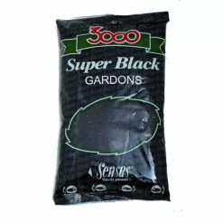 Voeder 3000 Super Black Gardons (Voorn) 1Kg - Sensas