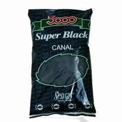 Voeder 3000 Super Black Canal (Kanaal) 1Kg - Sensas