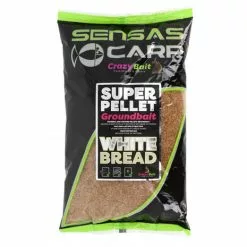Sensas - Voeder Super Pellet Groundbait White Bread - Sensas