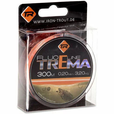 Iron Trout - Lijn Nylon Fluo Line Trema Oranje - 300m - Iron Trout 3 Iron Trout - Lijn Nylon Fluo Line Trema Oranje - 300m - Iron Trout