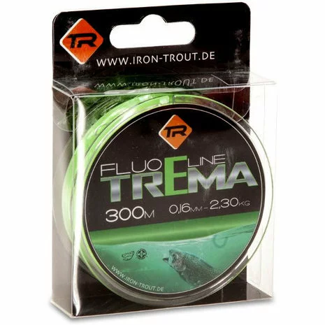 Iron Trout - Lijn Nylon Fluo Line Trema Groen- 300m - Iron Trout 3 Iron Trout - Lijn Nylon Fluo Line Trema Groen- 300m - Iron Trout
