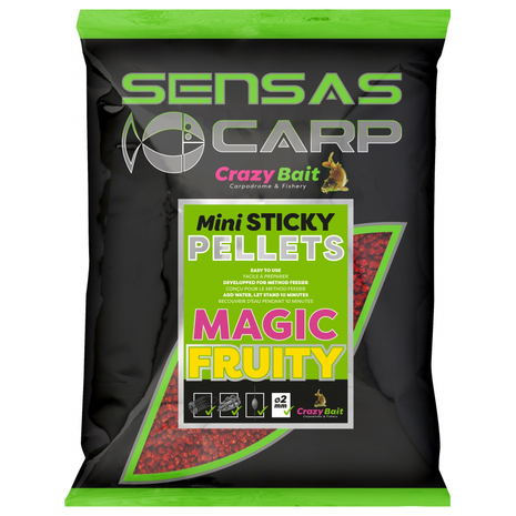 Sensas - Pellets Carp Magic Mini Sticky Pellets - Sensas 4 Sensas - Pellets Carp Magic Mini Sticky Pellets - Sensas - Afbeelding 2