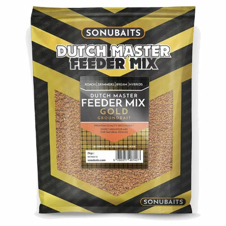 Sonubaits - Dutch Master Feeder Mix Gold Groundbait - Sonubaits 3 Sonubaits - Dutch Master Feeder Mix Gold Groundbait - Sonubaits