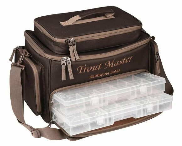 Trout Master - Session Bag Incl. Tackle Boxen - SPRO 3 Trout Master - Session Bag Incl. Tackle Boxen - SPRO