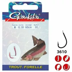 Gamakatsu - Onderlijn Hook BKD Trout 200cm - Gamakatsu